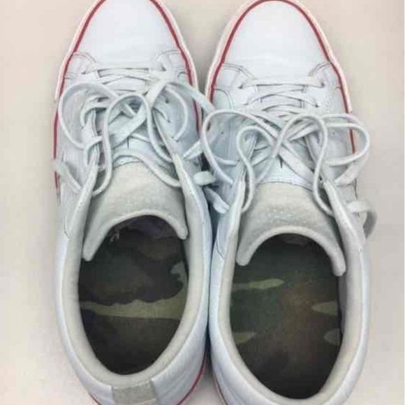 Converse One Star Ox Baby Blue Tint/Gym Red/White Unisex Size 10.5 - Picture 1 of 7